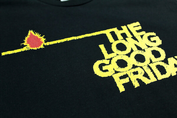 The Long Good Friday Tee front close-up